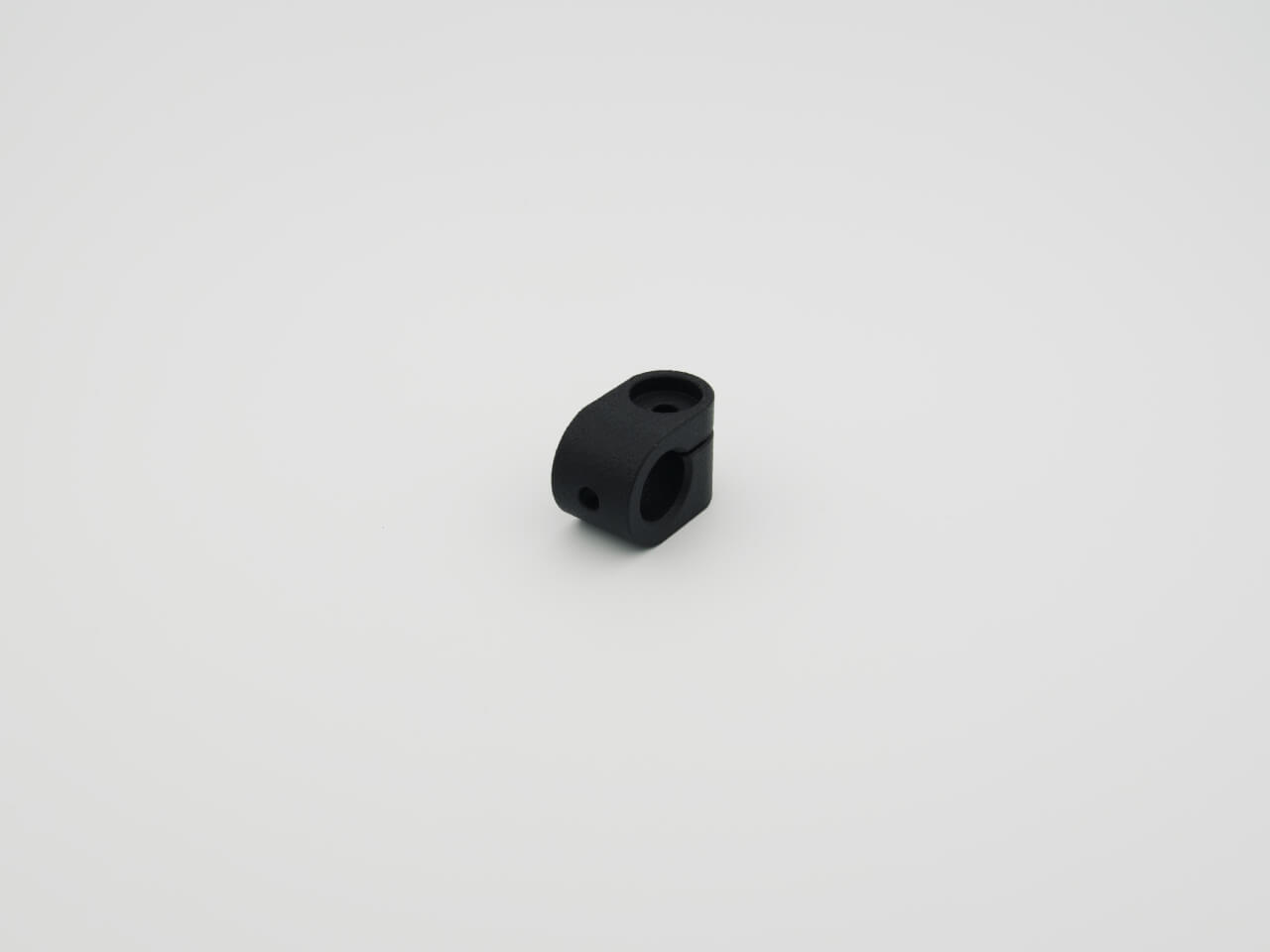 Lyre clamp body for Ø15mm rods - front view
