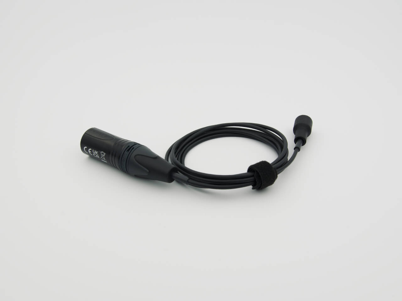 Prutka omnidirectional mono XLR microphone - back view