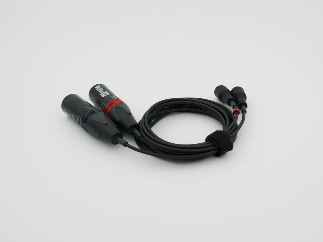 Prutka omnidirectional stereo XLR microphone - back view