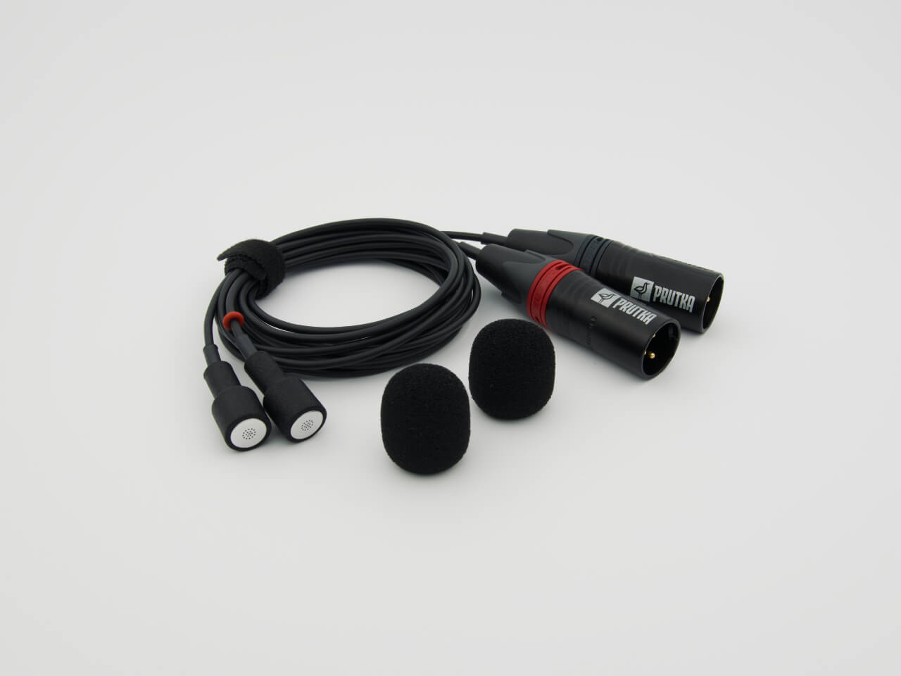 Prutka omnidirectional stereo XLR microphone - what is in the bag