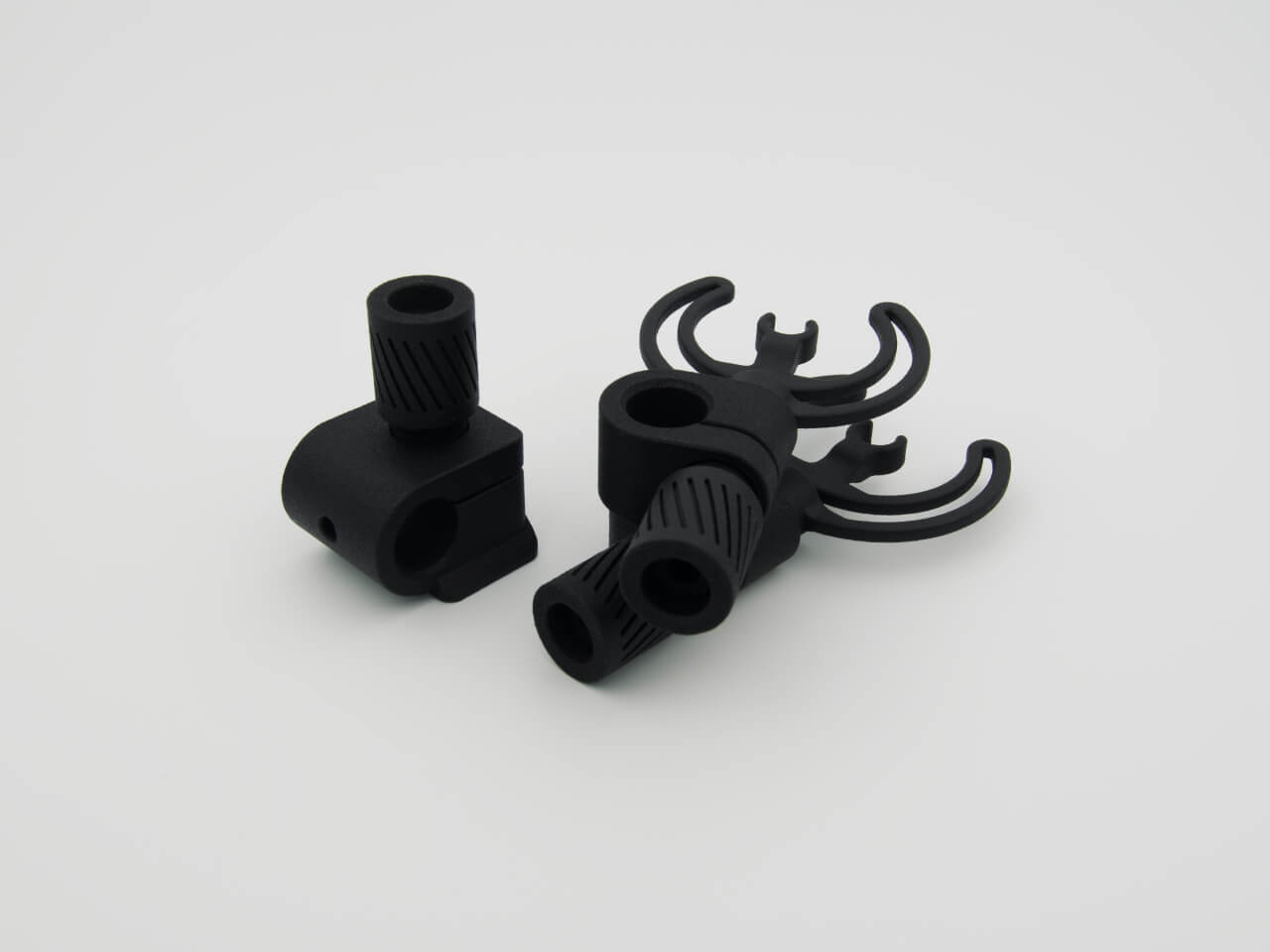 Prutka microphone stereo bar - Arca-type clamp and microphone lyre clamps